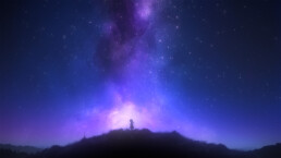 image from the animation to Ksenia Parkhatskaya music single Rose and Blue