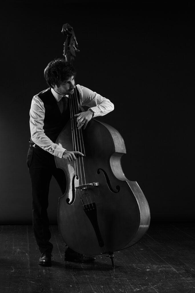 David Duffy, double bass player, composer